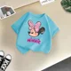 thumbnail image 5 of Ropa infantil de Disney Mickey, camiseta de algodón de moda de verano para niñas, camiseta divertida de dibujos animados para niños y niñas, camiseta de manga corta, 5 of 5