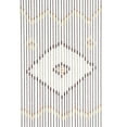 thumbnail image 5 of Retro Wooden Door Curtain, Natural Bamboo Beaded String Hanging Doorway Divider 35*82"  Brown Sheer Curtain for Door Window, 5 of 10