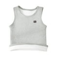 thumbnail image 4 of Mepaouo Kids Thermal Tank Top Fleece Lined Shirt Camisole Sleeveless Vest Warm Undershirt(Gray,C), 4 of 4