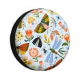 thumbnail image 2 of Balery Insects and Flowers Tire Covers - Tough Tire Wheel Protector for Truck, SUV, Trailer, Camper, RV -17 inch, 2 of 8