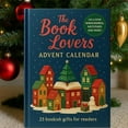 thumbnail image 6 of The Book Lovers Advent Calendar – 25 Bookish Gifts for Readers, 25 Days Christmas Countdown Calendar with 25 Bookish Related Ornament, Book Lover-Themed Christmas Gift Set for Bookworms (2pcs), 6 of 6