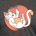 thumbnail image 3 of CafePress - Sleep With A Cat T Shirt - Mens Tri-blend T-Shirt, 3 of 4