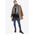 thumbnail image 4 of Ellos Women's Classic Wool-Blend Coat Coat, 4 of 6