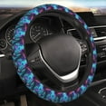 thumbnail image 5 of Naloa Cute Fuzzy Fantasy Creatures Elastic Steering Wheel Cover, Auto Steering Wheel Cover – 15 Inch, Fit Suvs,Vans Cars,Trucks, 5 of 6
