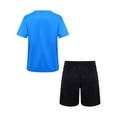 thumbnail image 5 of Gubotare Boys Active Wear Sets Boys 2 Pieces Summer Beach Outfits Short Sleeve Shirts and Shorts Vacation Sets for Kids,7-8 Years Blue, 5 of 9