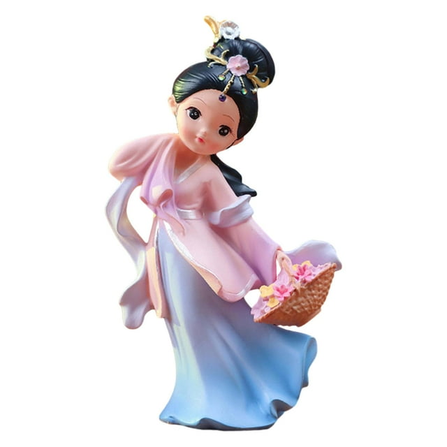 Estatua de belleza antigua china, escultura de dama, artesanía creativa de mesa para bodas. Xishi