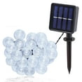 thumbnail image 1 of Cadena de lámpara de bombilla de burbuja Solar de 1 8 CM IPX4 2/8 modos de iluminación 5/6 5/7/9 5/12/22M 20/30/50/100/200LED, 1 of 8