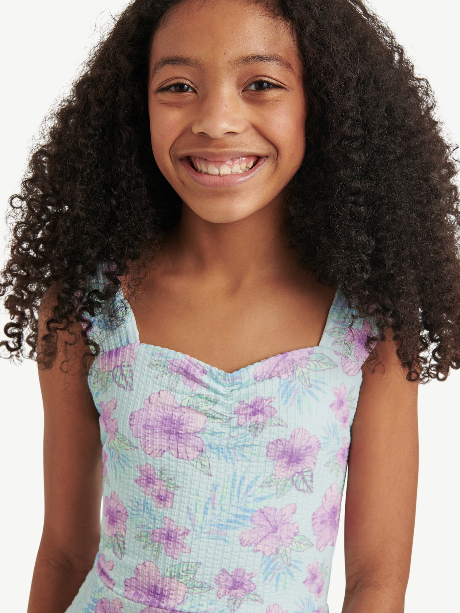 Justice Girls Textured Rib Knit Dress, Sizes XS - XLP