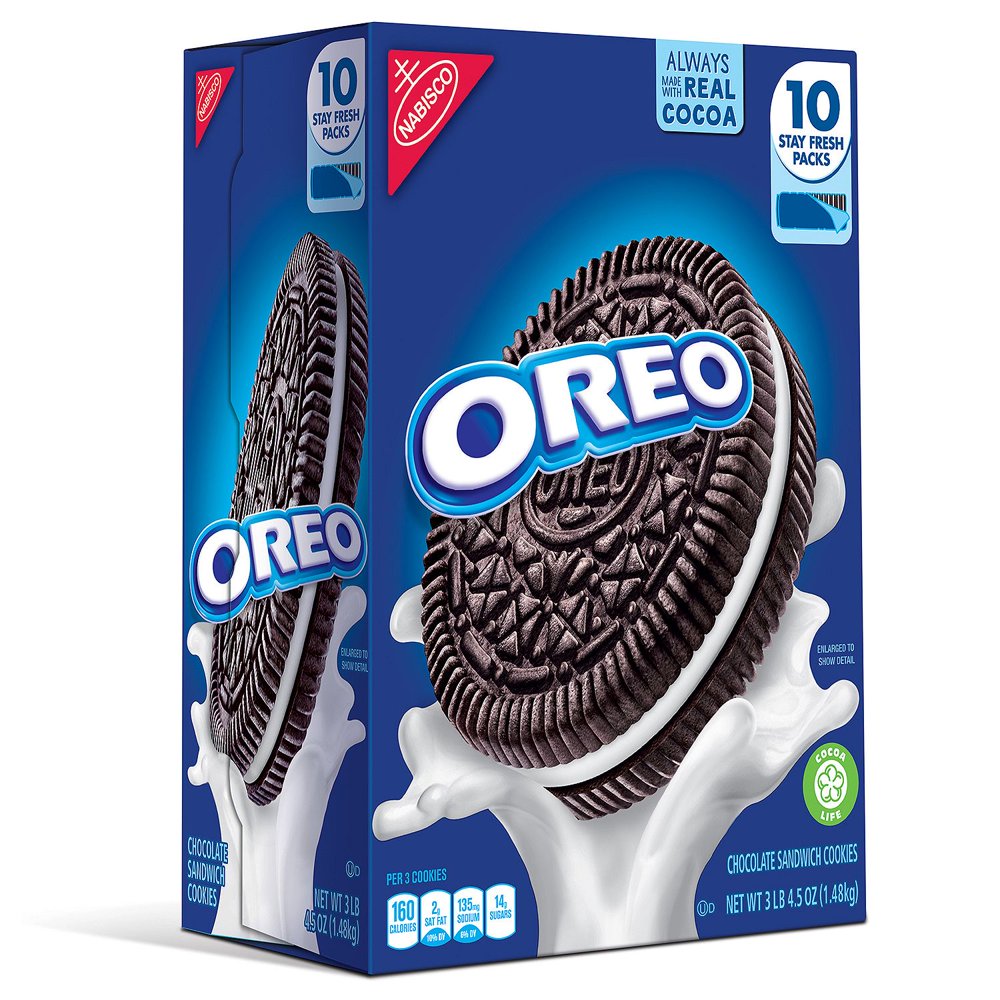 Product of Nabisco Oreo Chocolate Sandwich Cookies (10 pk.) Cookies