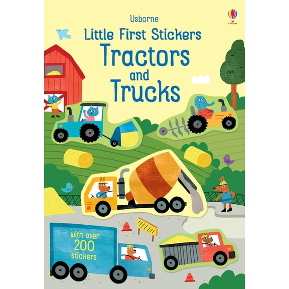 Little First Stickers Little First Stickers Tractors and Trucks, (Paperback)