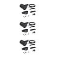thumbnail image 1 of Riwesomey Doble USB Teléfono negro Cargadores de plástico Twin Iris Alta resistencia a baja temperatura Parte Motocicletas SUV Barcos Type1, 1 of 6