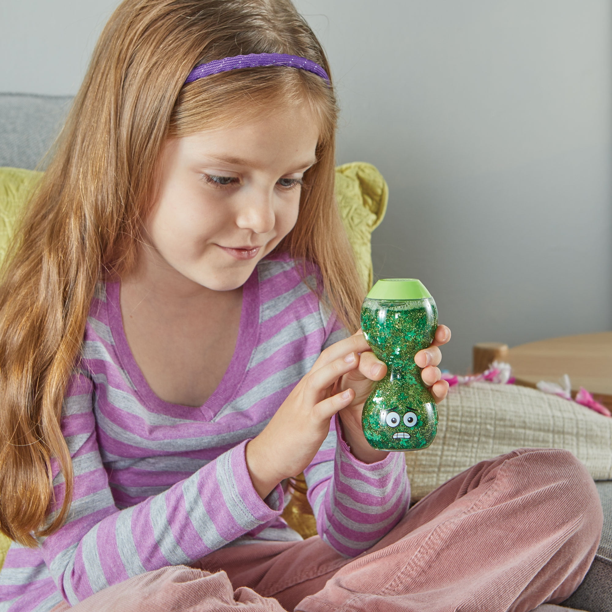 hand2mind Express Your Feelings Sensory Bottles- Secondary Emotions, Ages 3+ (4 Pieces)