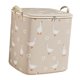 thumbnail image 3 of Bolsa de almacenamiento para edredones, contenedor para ropa, ropa de cama, dormitorio Beige 140 L, 3 of 9