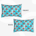 thumbnail image 2 of Naloa Crab Swims In The Ocean Pillowcase, Throw Pillowcase, Wrinkle-Free, Stain-Resistant with Hidden Zipper for Bedroom Sofa-14"x20", 2 of 6