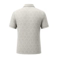 thumbnail image 3 of Lumtrix Golf Polo Shirt For Men Moisture Wicking Golf Shirts Performance Quick-Dry Short Sleeve Work Casual Cooling Polo Shirts Beige XL, 3 of 4