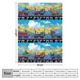 thumbnail image 4 of Nawypu  Train Blanket for Boys Girls, Kids Toddler Blanket for Nap Daycare Small Soft Warm Plush Blanket Birthday Throw, 4 of 6