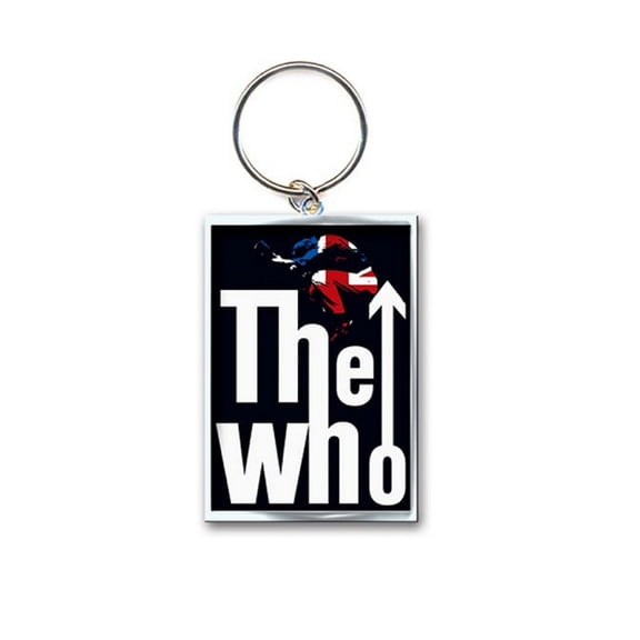 The Who Keyring Leap Band Logo Keychain