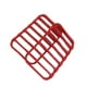 thumbnail image 2 of Cateissary 2 rejillas antiadherentes de silicona para horno y lavavajillas, rejilla para asar duradera, rejilla de enfriamiento para olla de Herramientas y accesorios para hornear rojo, 2 of 6