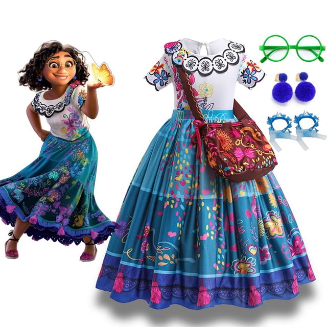 Encanto – Disfraz, Traje de Cumpleaños, Encanto Disney, Disfraces, Cosplay, Vestidos, Trajes de Carnaval, Luisa zhangyuxiang unisex
