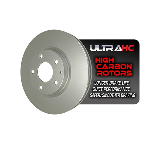 UltraHC Coated High Carbon Brake Rotor, Front UR004966, Mazda CX-5 2016-2013