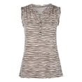 thumbnail image 4 of LASCANA Women's Ruffle Detail Tank Top Ruffles, 4 of 5