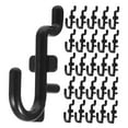 thumbnail image 4 of FUTUREORYY 50 Pcs Crochets Légers Noirs pour Panneau Perforé pour Rangement d'Outils de Magasin et de Garage, 4 of 8
