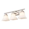 thumbnail image 3 of 4503-BN Millennium Lighting 3 Light Bath Vanity-9 Inch Tall and 23.25 Inch Wide-Brushed Nickel Finish, 3 of 4