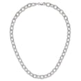 thumbnail image 4 of Sterling Silver Open Link Cable 8.50mm Necklace QG3358, 4 of 5