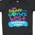 thumbnail image 4 of Inktastic Daddy is Worlds Best Wrestling Coach Boys or Girls Baby Bodysuit, 4 of 5