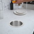 thumbnail image 4 of WEUVEB Grommet Redondo De Acero Inoxidable Para Bote De Basura Con Instalación Empotrada Y Uso, 4 of 8
