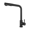 thumbnail image 1 of 360°Swivel Pull Out Kitchen Faucets with 2 Spray Modes Bathroom Sink Faucets Pull Down Sprayer Ceramic Valve Basin Water Tap with Cold & Hot Water Inlet Pipes, 1 of 8