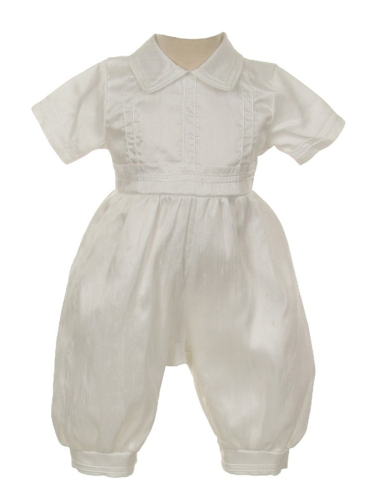 boys white jumpsuit