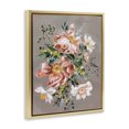thumbnail image 3 of Stupell Industries Lush Daisies Bouquet Gold Framed Floater Canvas Wall Art design by Annie Quigley, 21 x 17, 3 of 9