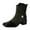 Green, variant on Bmisegm Boots Women Winter Ladies Leather Suede Square Toe Flat Toe Heel Splicing Large Size Boots Ankle Boots Short Boots Boots for Women Black 9