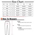 thumbnail image 3 of Bogo Womens Black Skinny Jeans High Waisted Stretchy Women'S Petite Pull On Elastic Waist Pants Flare Pants For Women Pattern Trousers Pants For Women Tall, 3 of 6