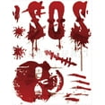 thumbnail image 4 of Halloween Window Sticker DIY Skeleton Handprint Window Cling Wall Sticker, 4 of 10
