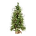 thumbnail image 1 of Vickerman D191440 Arbre de Pin Artificiel Ridgeville de 48 Pouces avec 150 Embouts, 1 of 3