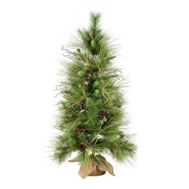 Vickerman D191440 Arbre de Pin Artificiel Ridgeville de 48 Pouces avec 150 Embouts