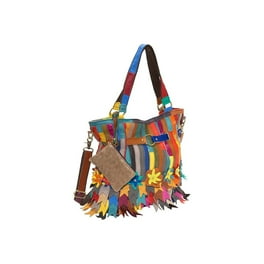 Amerileather rosalie leather tote bag sale