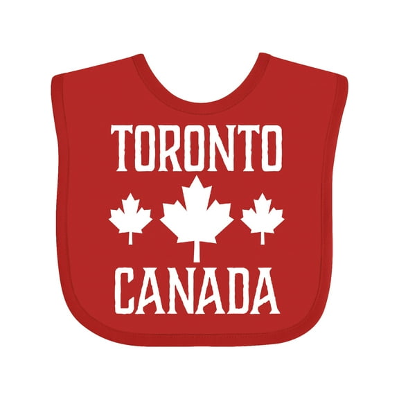 Inktastic Toronto Canada Boys or Girls Baby Bib