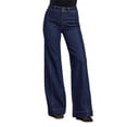 thumbnail image 3 of Stetson Apparel Womens Stetson  Dark 751 Wide Leg Trouser 0 R Denim, 3 of 3