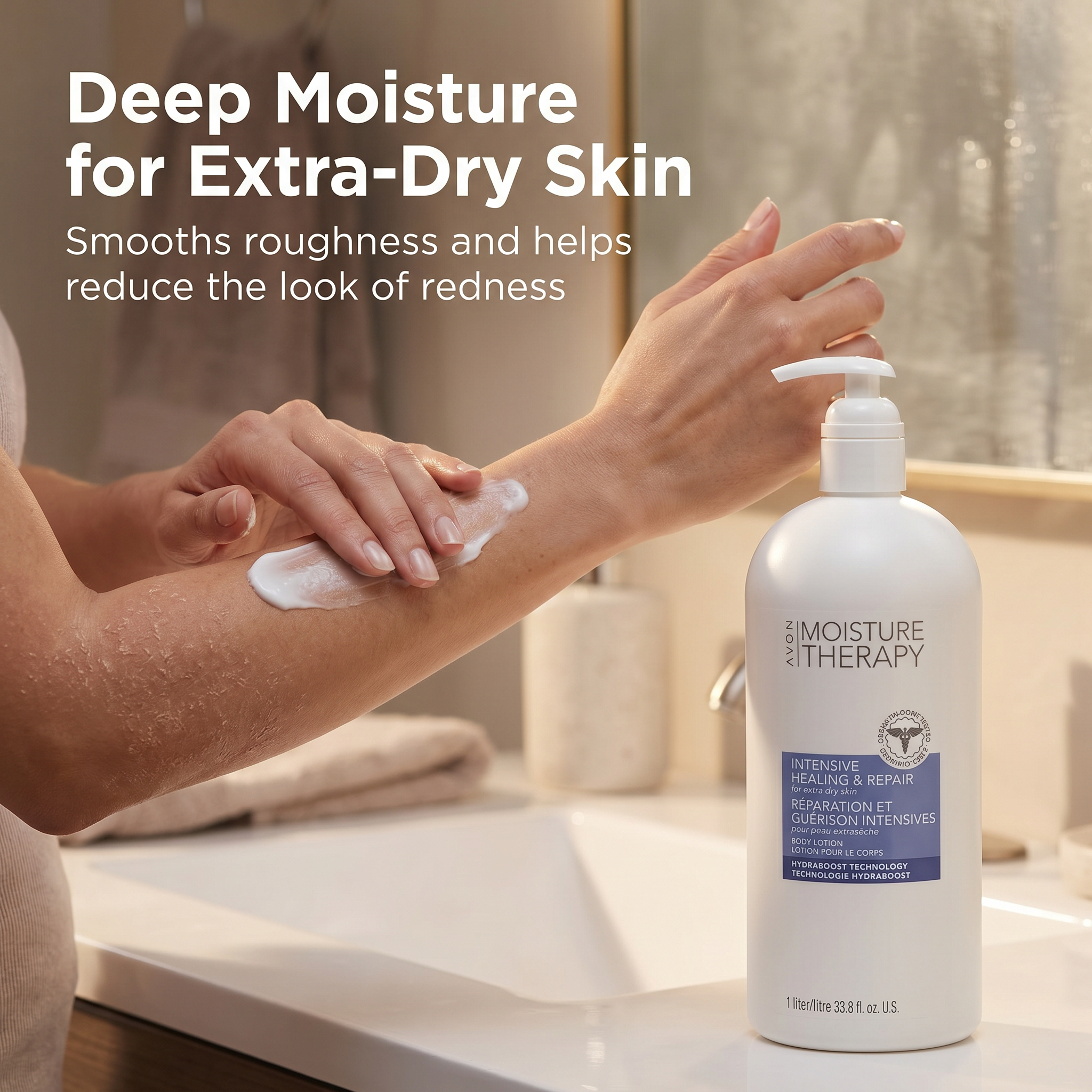 Avon Moisture Therapy Healing Body Lotion, 33.8 fl oz photo 7