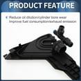 thumbnail image 5 of Manual Transmission Radiator Coolant Tank Mounting Plate No.17111436250 for BMW E46 325i 330i 323i, 5 of 6
