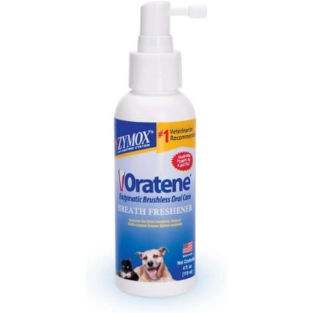 UPC: 0667334504002 | Zymox Oratene Pet Breath Freshener for Dogs and Cats 4 oz.