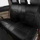 thumbnail image 3 of Funda de asiento de coche de una sola línea con cuadros de diamantes, cuero acolchado, cuero sintético PU, 3 of 5