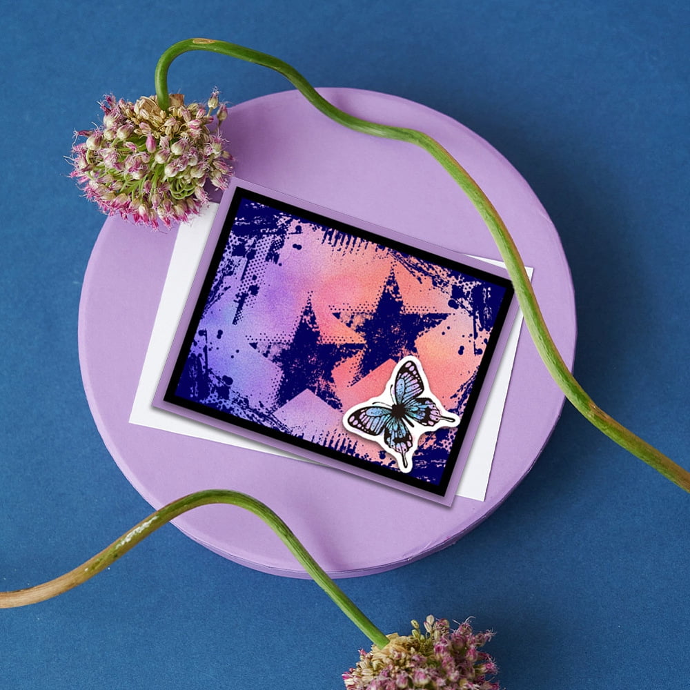 GLOBLELAND Shopping Lady Clear Stamps - Silicone Transparent Stamps For DIY Cards & Scrapbooking