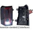 thumbnail image 3 of Compatible With Jeep Patriot Taillight Assembly 2009-2017 Brake Light Signal Turn Signal Clear Accessory(As 2Interfaces), 3 of 6