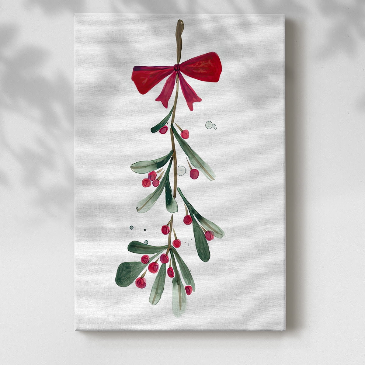 Warm Winter Wishes VI- Gallery Wrapped Canvas