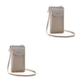 thumbnail image 3 of Guardurnaity Cartera de cuero PU para mujer, cremallera de Color sólido, gran capacidad, compartimento para efectivo, bolso para teléfono, Type4 NO4, 3 of 6