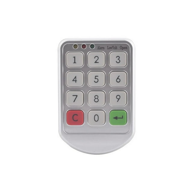 Smart Electronic Cabinet Lock with Keypad Magnetic Lock,Dual Security System for Office File Storage ,Easy to Install